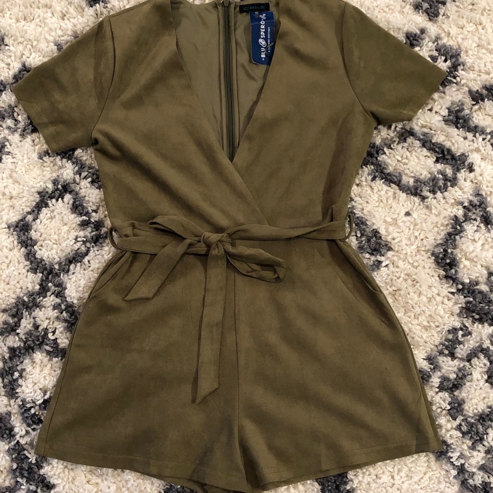 CALS Green Romper